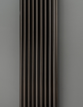 Supplies4Heat Cornel 3 Column Vertical Bare Metal Lacquer 1800mm