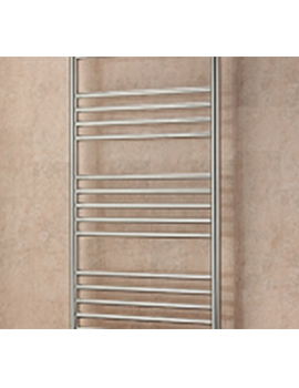 Supplies4Heat Lanark Straight Stainless Steel Towel Rail 800mm