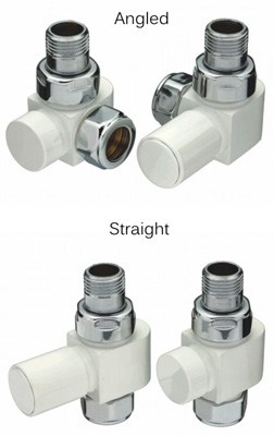 The Radiator Company 3 Style Radiator Valve