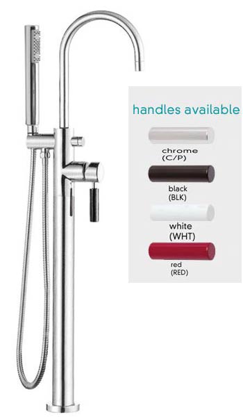 Vado Nuance Floor Mounted Shower Kit  By Vado