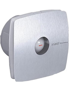 Vectaire X-Mart Extractor Fan 10cm in Stainless Steel  By Vectaire