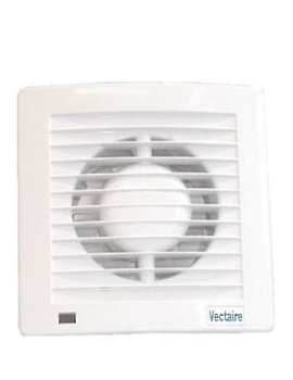 Vectaire AS Plus Slimline Axial Extractor Fan (White) By Vectaire