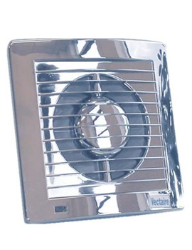 Vectaire AS Plus Slimline Axial Extractor Fan (Chrome) By Vectaire