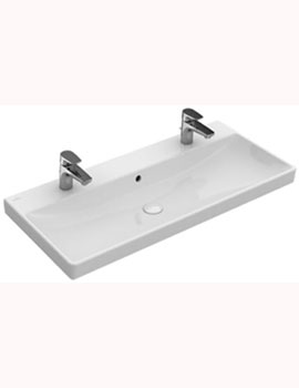 Villeroy and Boch Avento Basin 2 Tap Holes 1000mm - 4156A4