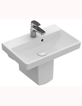 Villeroy and Boch Avento Basin 1 Tap Hole 550mm - 4A0055