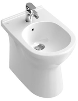 Villeroy and Boch O.Novo Floor Standing Bidet 1 Tap Hole 360mm - 546100