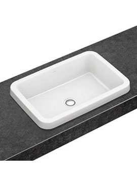 Villeroy and Boch Architectura Square Inset basin 615mm - 416760