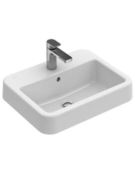 Villeroy and Boch Architectura Square Built-In Washbasin 550mm - 419355