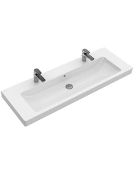 Subway 2.0 2 Tap Hole Vanity basin 1300mm - 7176D2