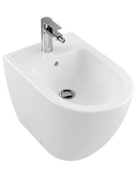 Subway 2.0 370mm Floor Standing Bidet 1 Tap Hole - 540100