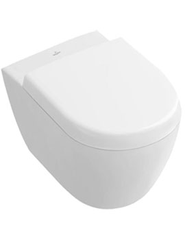 Villeroy and Boch Subway 2.0 Wall Mounted 355mm Toilet Rimless Compact - 5606R0