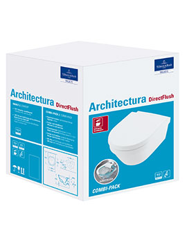 Architectura Wall Mounted Rimless WC Complete - 4694HR