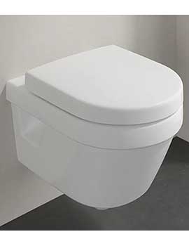 Architectura Wall Mounted Compact Rimless with S/C Toilet Seat