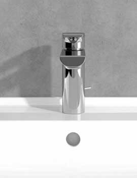 Liberty Basin Mixer Tap 178mm Length with Waste - Chrome