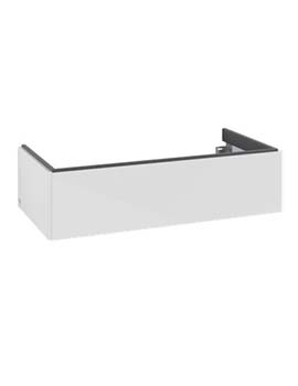 Antao Vanity unit 988 x 256 x 493 mm with No Texture - Panel: Paint