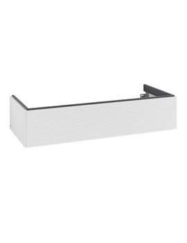 Antao Vanity unit 1188 x 256 x 493 mm with Grain Texture - Panel: Paint