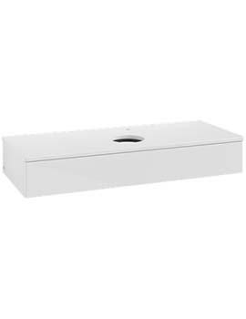 Antao Vanity unit 1200 x 190 x 500 mm with No Texture - Panel: Paint