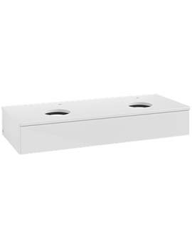 Antao Vanity unit 1200 x 190 x 500 mm with No Texture - Panel: Paint
