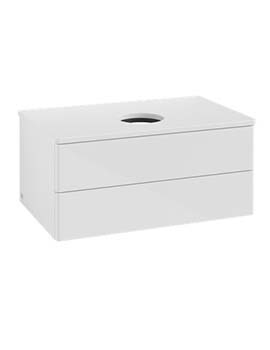 Antao Vanity unit 800 x 360 x 500 mm with No Texture - Panel: Paint