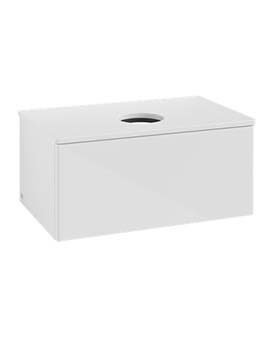 Antao Vanity unit 800 x 360 x 500 mm with No Texture - Panel: Paint