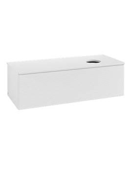 Antao Vanity unit 1200 x 360 x 500 mm with Grain Texture - Panel: Paint