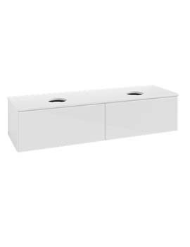 Antao Vanity unit 1600 x 360 x 500 mm with No Texture - Panel: Paint