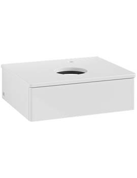Antao Vanity unit 600 x 190 x 500 mm incl Lighting with No Texture - Panel: Paint