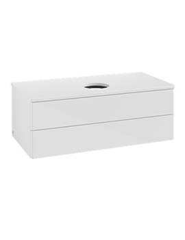 Antao Vanity unit 1000 x 360 x 500 mm incl Lighting with No Texture - Panel: Paint