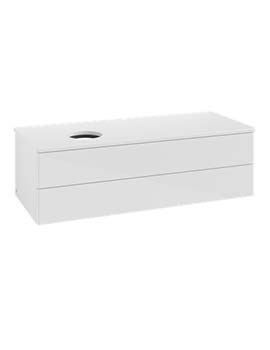 Antao Vanity unit 1200 x 360 x 500 mm incl Lighting with No Texture - Panel: Paint