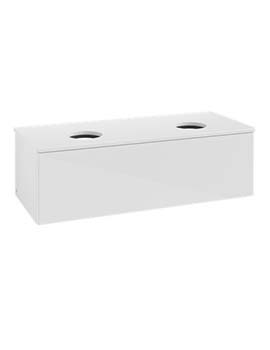 Antao Vanity unit 1200 x 360 x 500 mm incl Lighting with No Texture - Panel: Paint