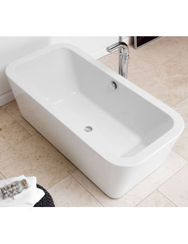 Waters Linear Bracken Freestanding Bath